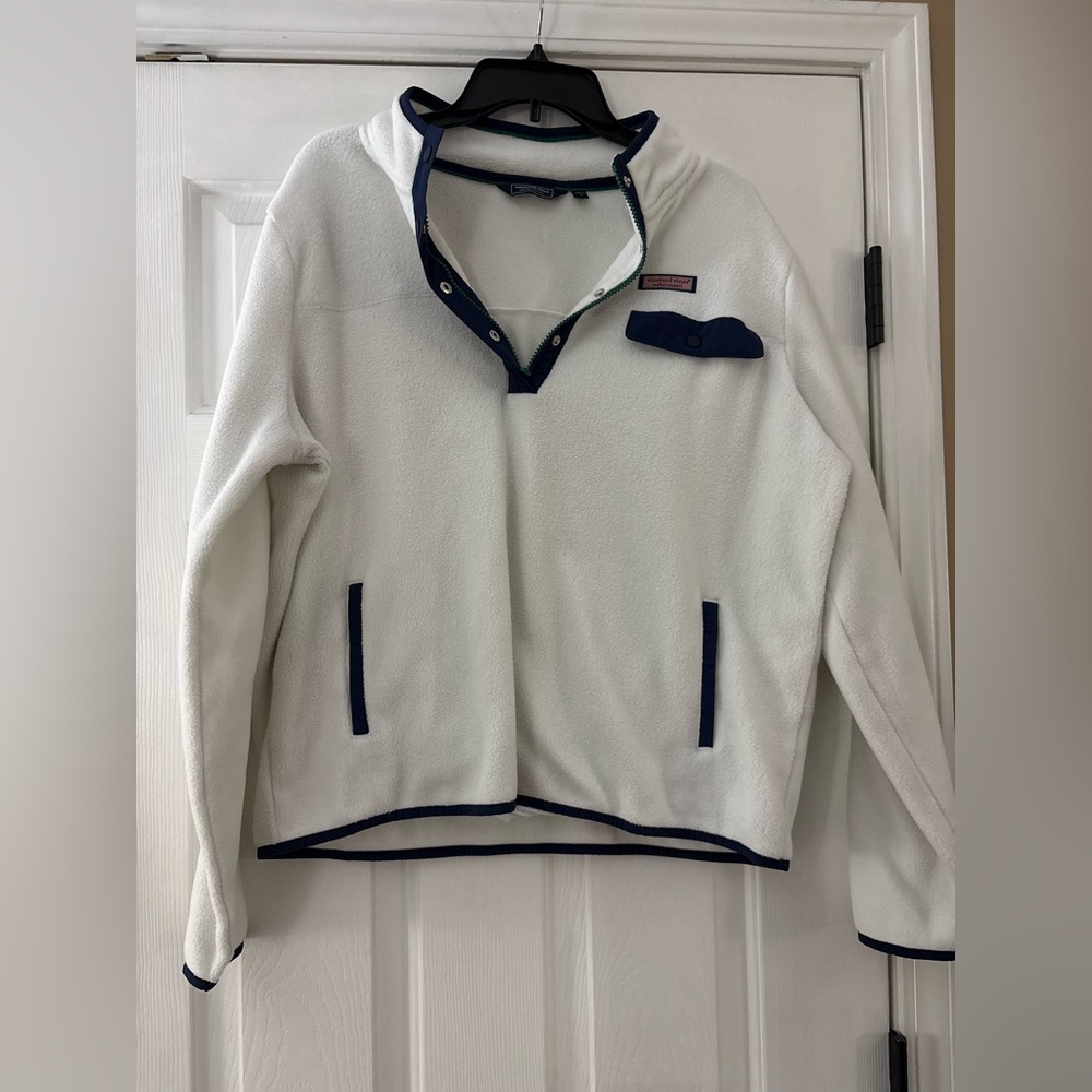 Vineyard Vines Quarter Snap Pullover size L